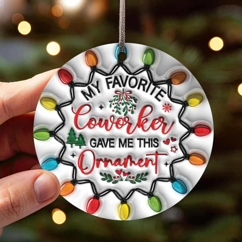 Coworker Christmas Ornament