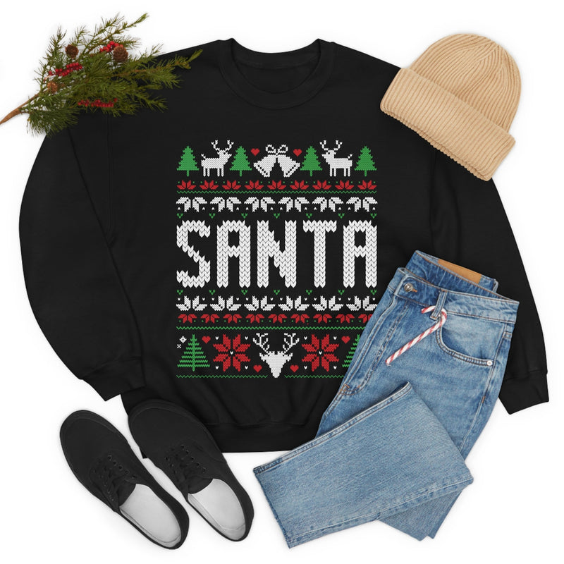 Santa Came Twice Couples Sweatshirts Set
