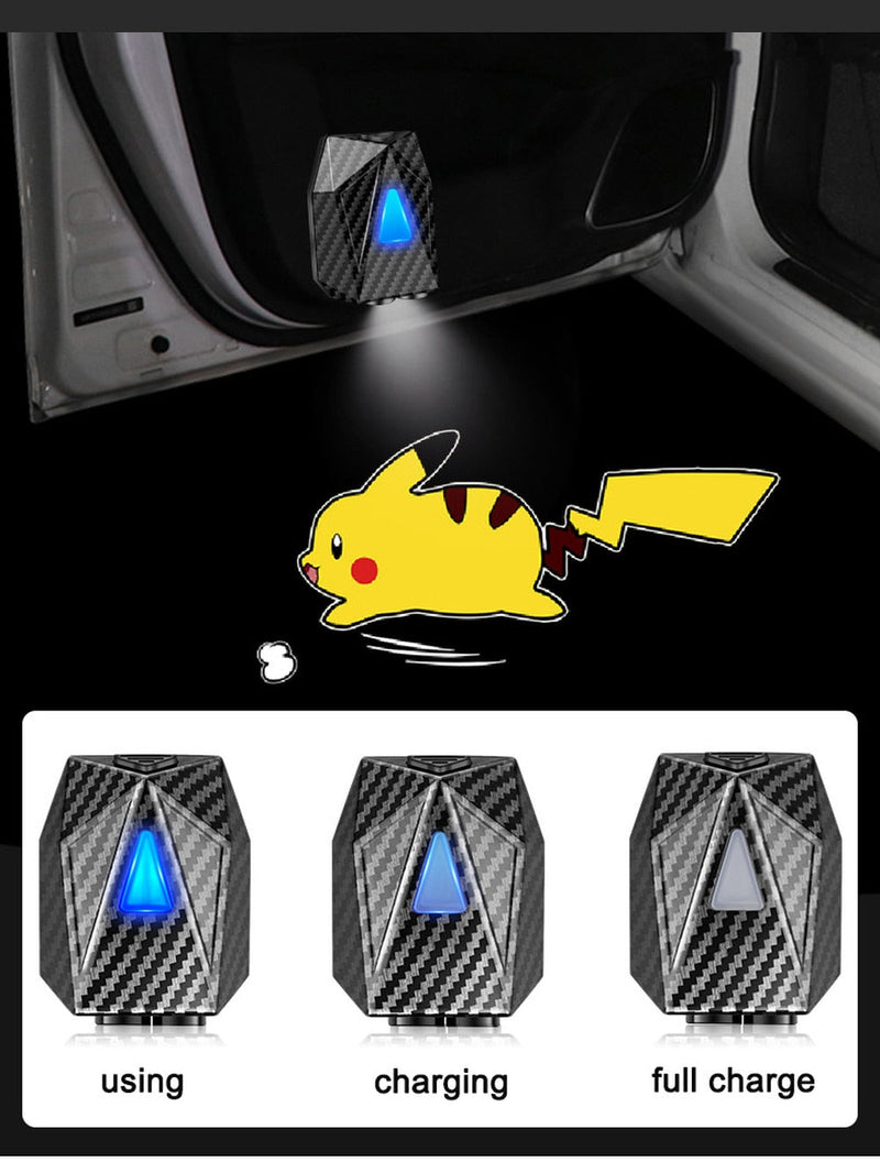 Animated Car Door Safety Light