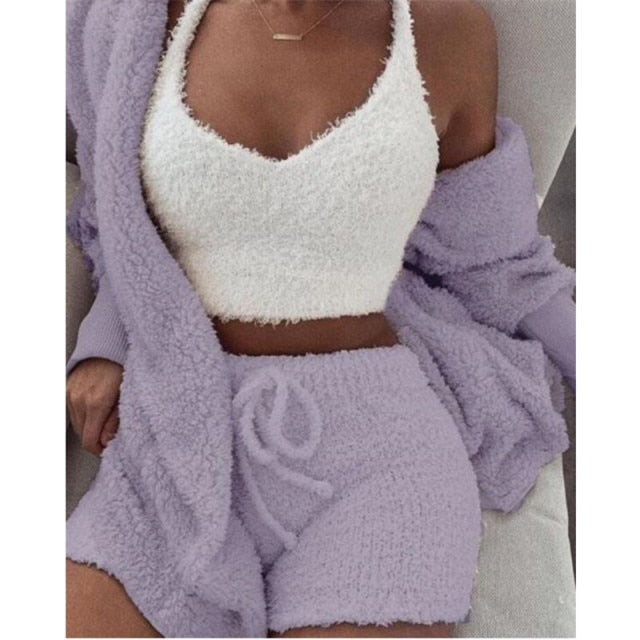 Comfy 3-Piece Knitted Set